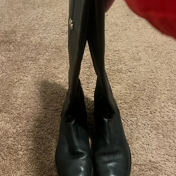 Tory Burch Black Riding Boots Sz 7.5 - Picture 7 of 8